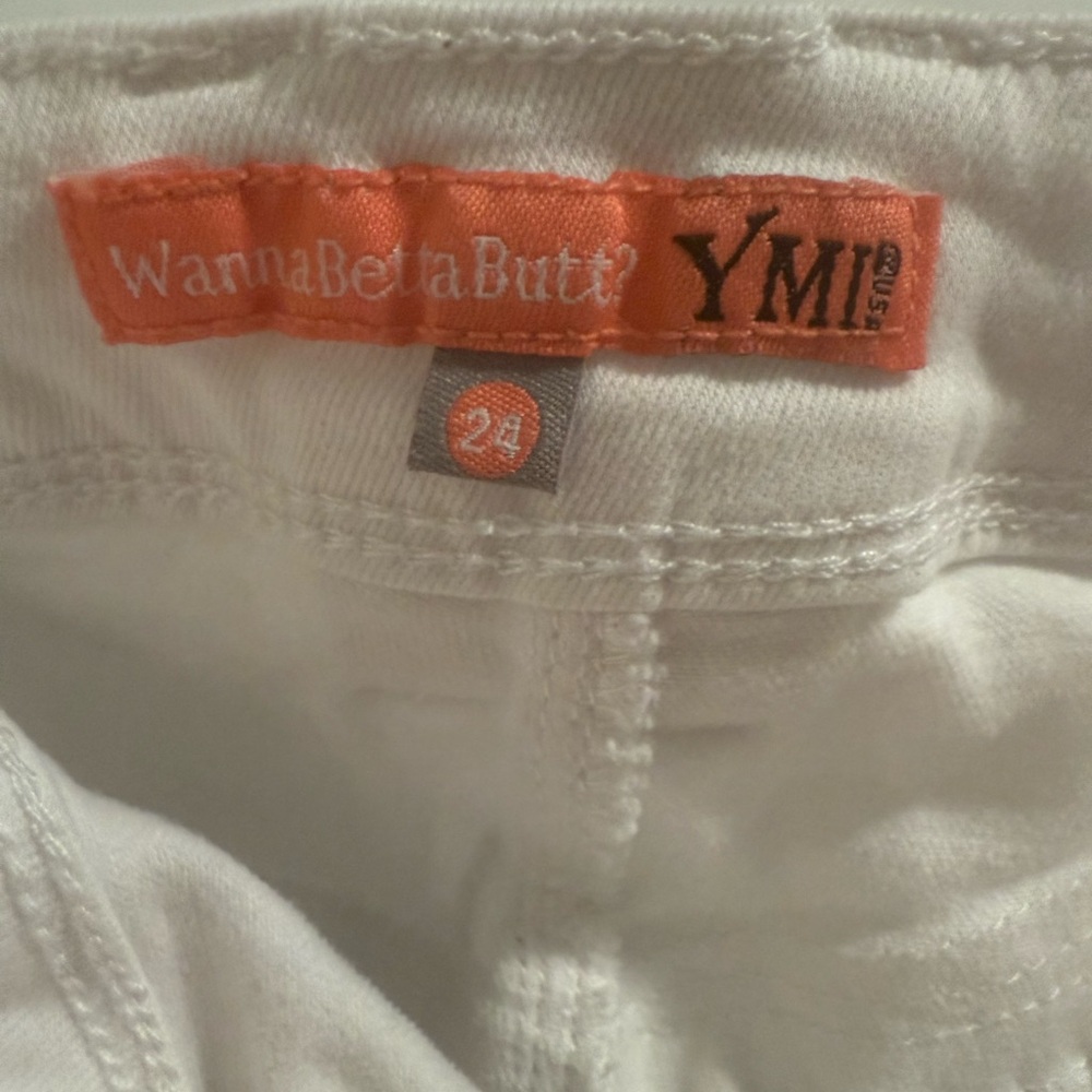 YMI White Denim Pants